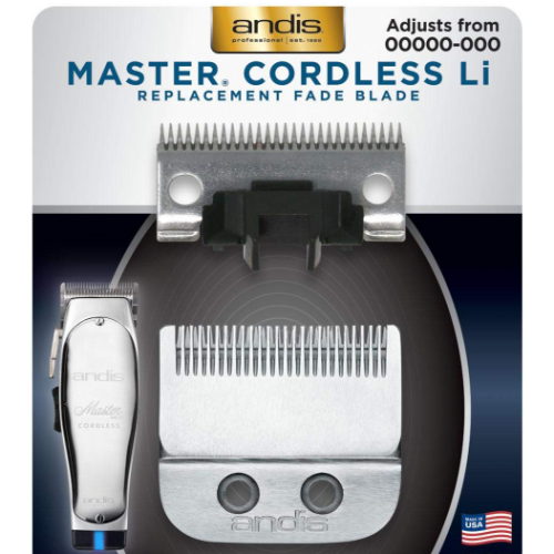 Andis Master Cordless Li Replacement Fade Blade β Carbon Steel #74045