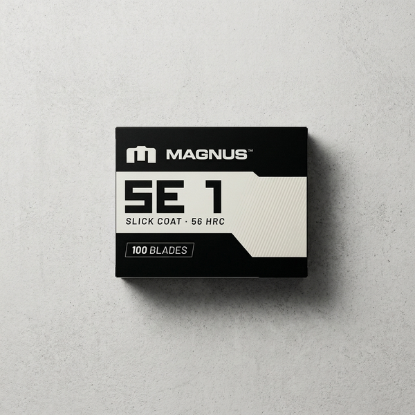 Magnus SE 1 Single Edge Barber Razor Blades – 100 Count