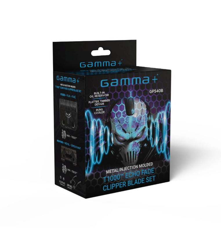 Gamma+ T1000 Echo Fade Blade & Shallow 2.0 Cutter Set