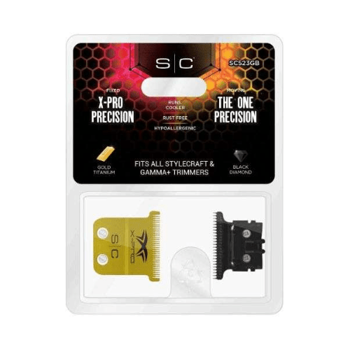 SC X-PRO PRECISION GOLD TRIMMER BLADE/THE ONE PRECISIONSC523GB - MagnusSupplyStylecraft