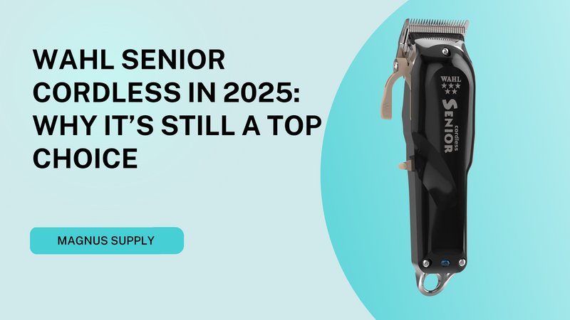 Wahl Senior Cordless Clipper 2025 – Professional Hair Clipper, still a top barber choice