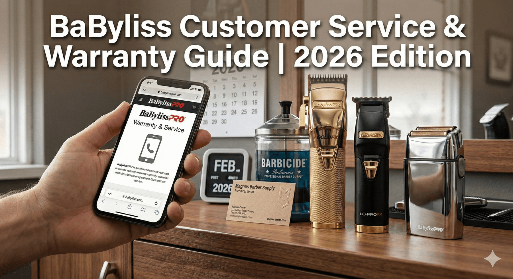 BaByliss Customer Service Number: Phone & Warranty Guide (2026) - Magnus Supply