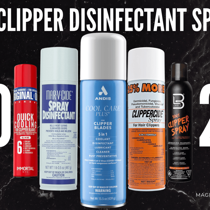 Best Clipper Disinfectant Sprays of 2026: Andis vs. Level3 vs. Clippercide - Magnus Supply