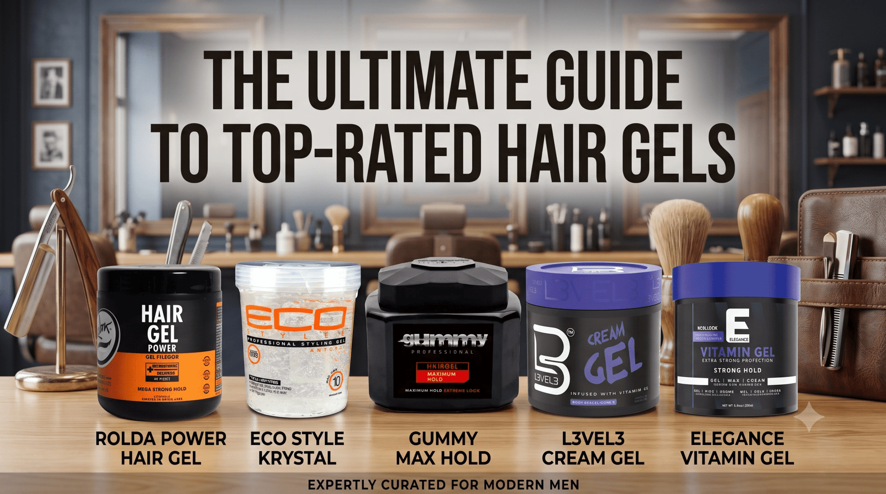 Best Hair Gel for Men: 5 Barber Picks - Magnus Supply
