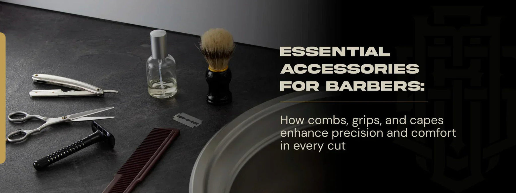 Essential Barber Accessories: Combs, Grips & Capes - Magnus Supply