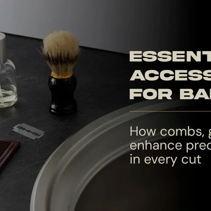 Essential Barber Accessories: Combs, Grips & Capes - Magnus Supply