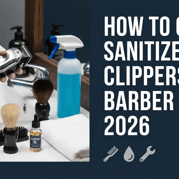 How to Clean, Sanitize & Oil Clippers: The Complete 2026 Barber Guide - Magnus Supply