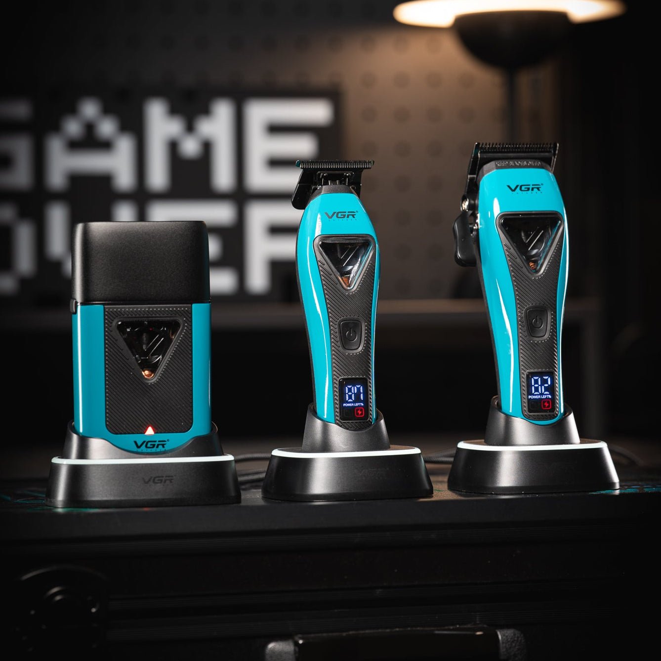 VGR V-035 S3 Professional 3-in-1 Barber Combo Kit - Magnus SupplyVGR