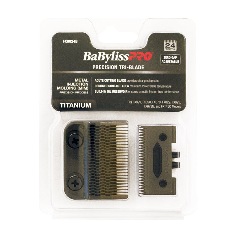 BaByliss PRO 24-Tooth MIM Precision Tri-Blade | FX8024B