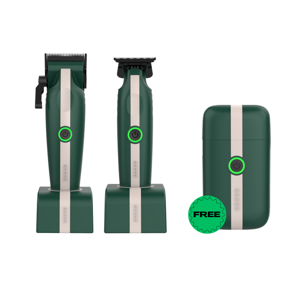 Cocco Veloce Lite 3-Piece Barber Bundle – Includes FREE Foil Shaver!