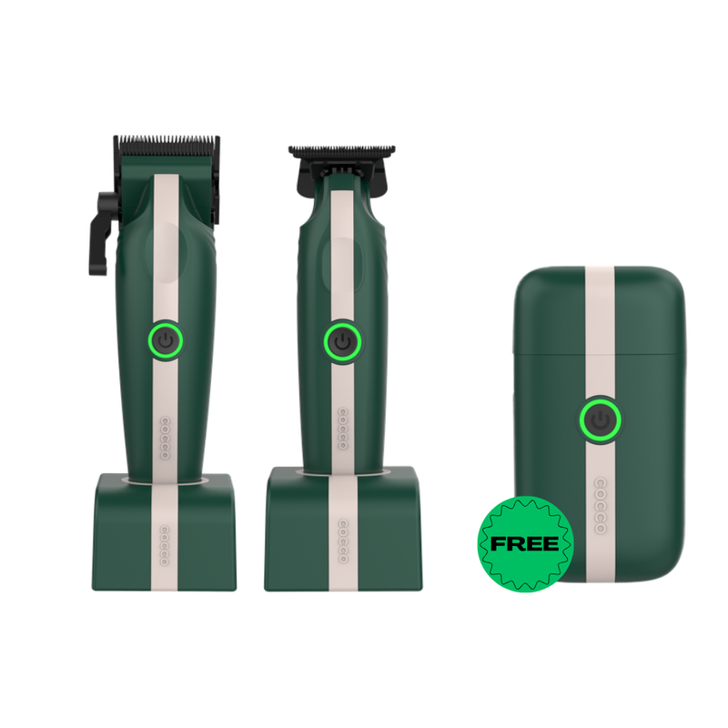 Cocco Veloce Lite 3-Piece Barber Bundle – Includes FREE Foil Shaver!