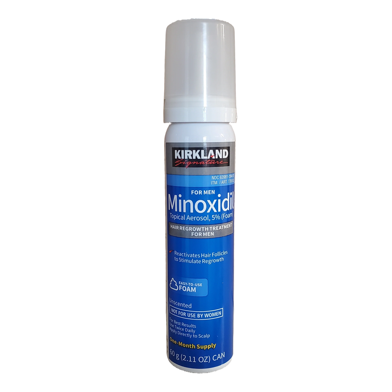 Kirkland 5% Minoxidil Foam Single Bottle — Magnus Supply