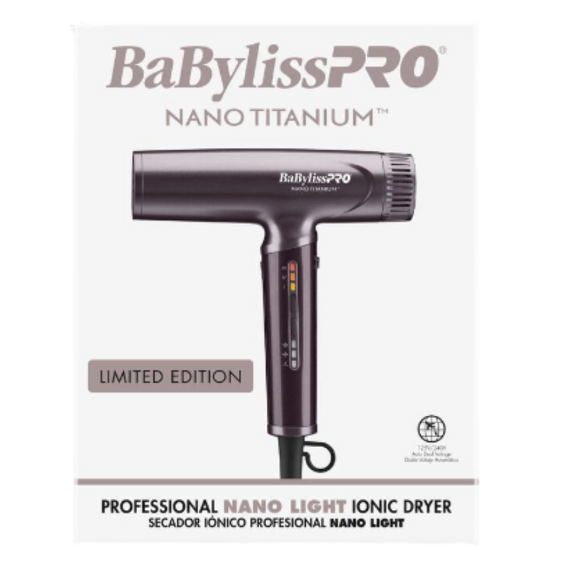 BaBylissPRO Nano Titanium Nightfall High-Speed Dryer | BNTC9200P