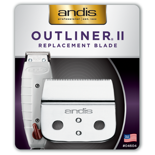 Andis Outliner II Replacement Blade – Carbon Steel Precision #04604