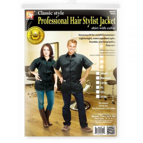 BT Barber Jacket Black #03201