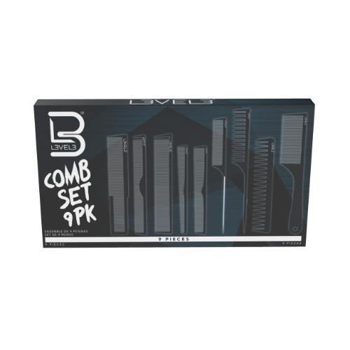Level3 Hair Comb Set x9