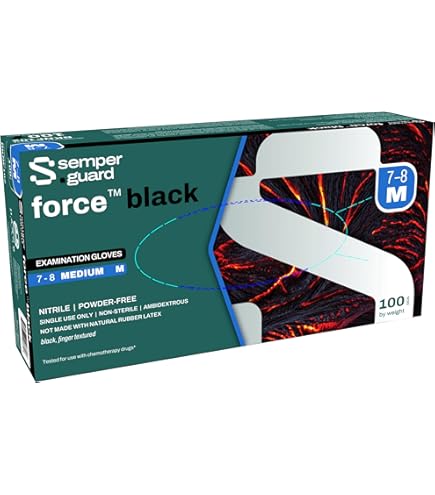 Semper Guards Force Black Gloves