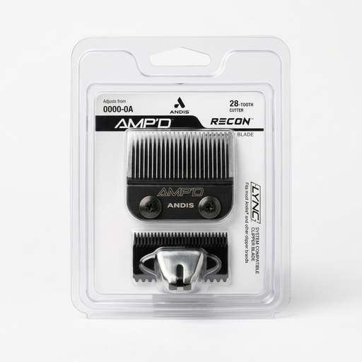 Andis AMP'D Recon Clipper Blade – 28-Tooth, 0000-0A
