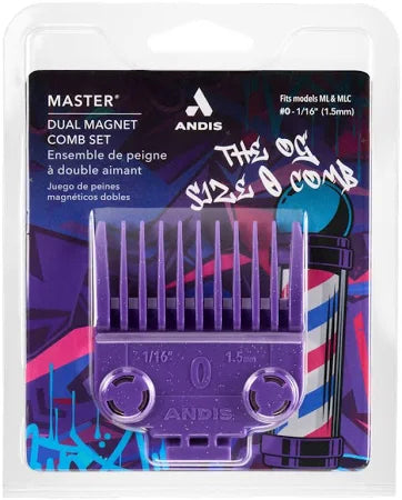 Andis Master Dual Magnetic “OG Size" 0 Comb (561385)