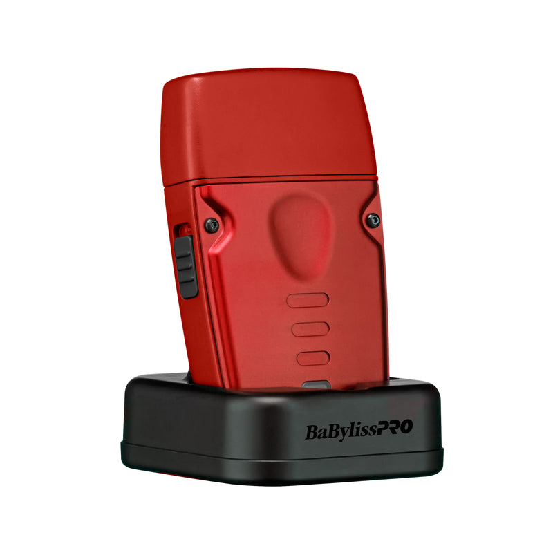 BaBylissPRO LO-PROFX Compact Single-Foil Shaver – Limited Edition Red | FXLPFS1RD