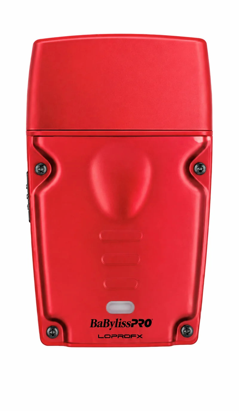 BaBylissPRO LO-PROFX Compact Single-Foil Shaver – Limited Edition Red | FXLPFS1RD