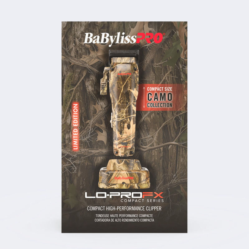BaBylissPRO LO-PROFX Compact Clipper Camo Edition
