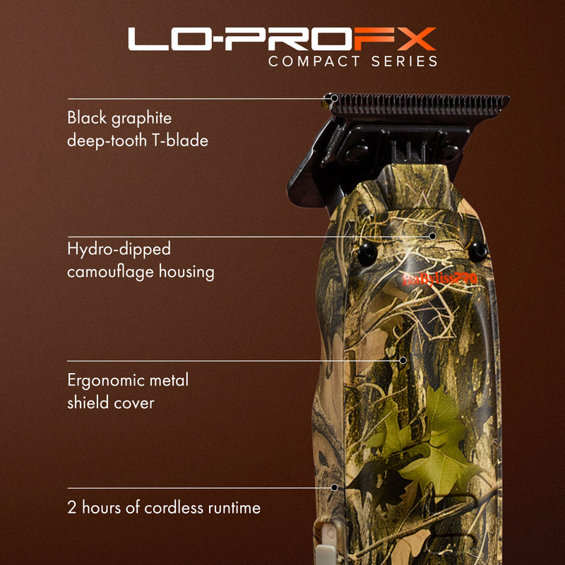 BaBylissPRO Limited Edition LO-PROFX Compact Camo Trimmer