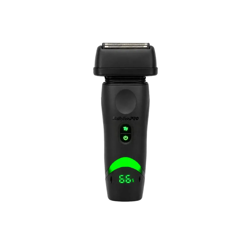 BaBylissPRO x Tomb45 FXT45FS wireless charging double-foil shaver in black