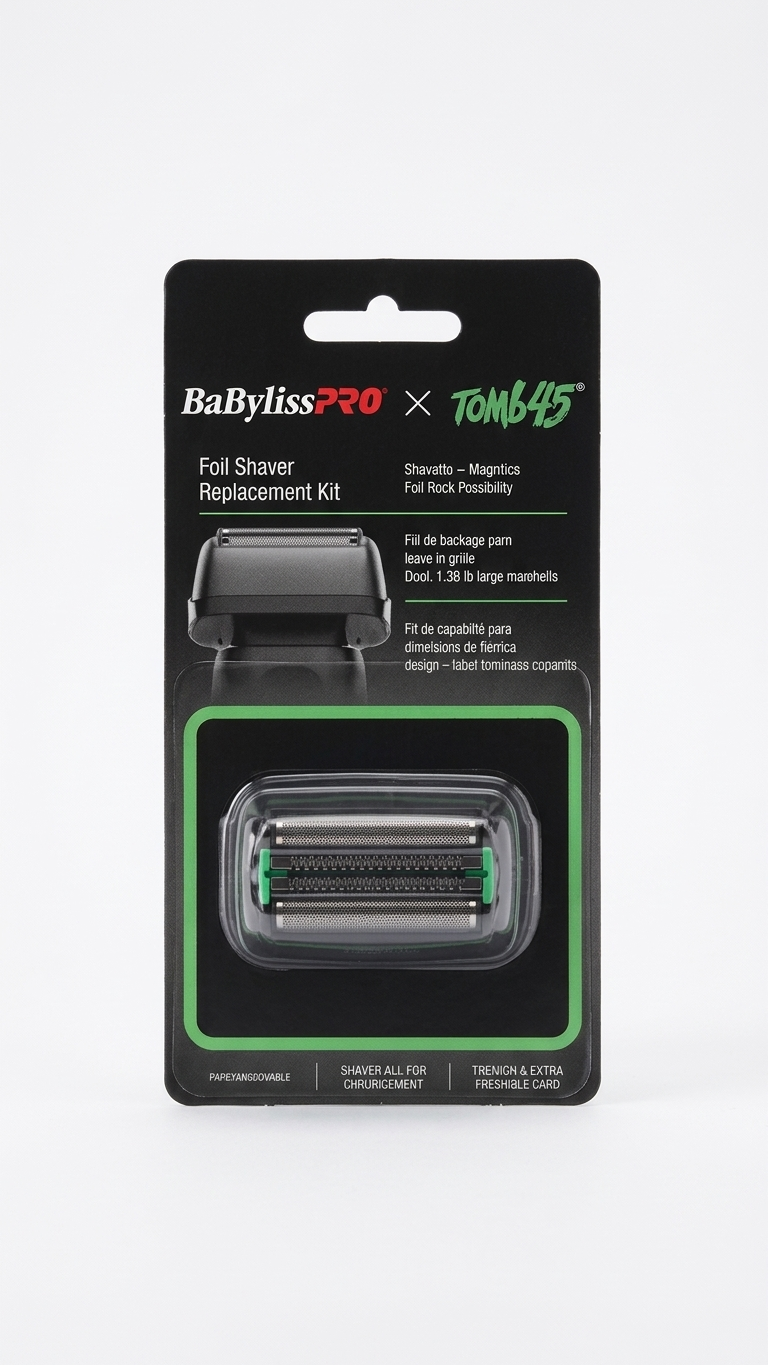 BaBylissPRO x Tomb45 Replacement Double Foil Shaver Head FXT45RF2