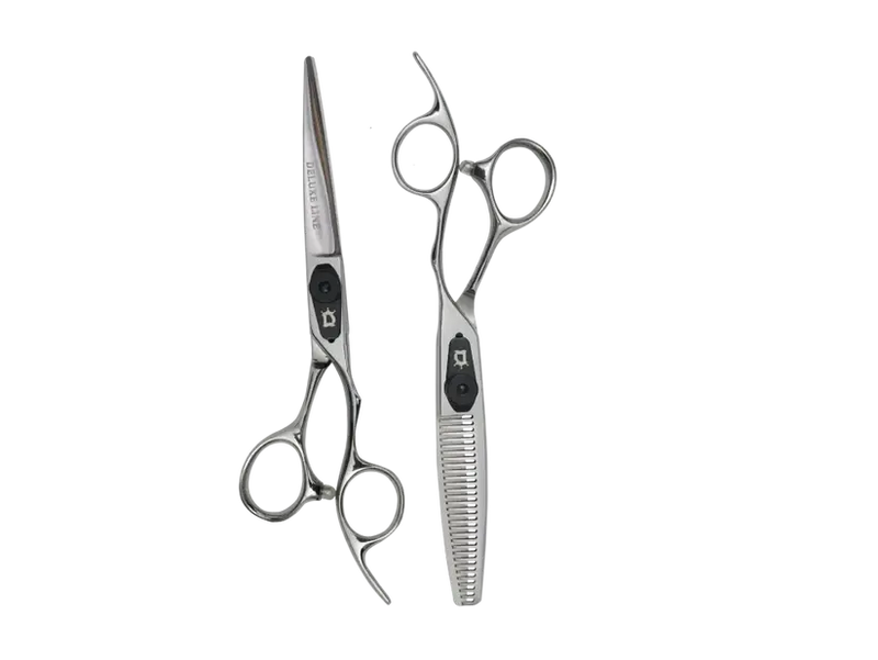Deluxe Line PRO 6" D1-E2 Cutting & Thinning Shear Set