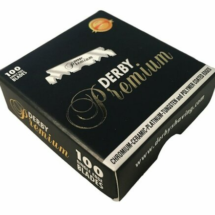 Derby Premium Single Edge Razor Blades 100-Pack