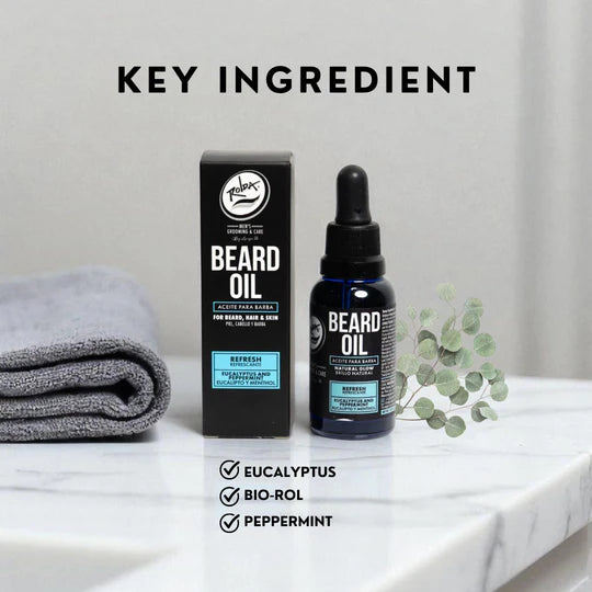 Rolda - Eucalyptus & Peppermint Beard Oil 1.05 oz (30 ml)