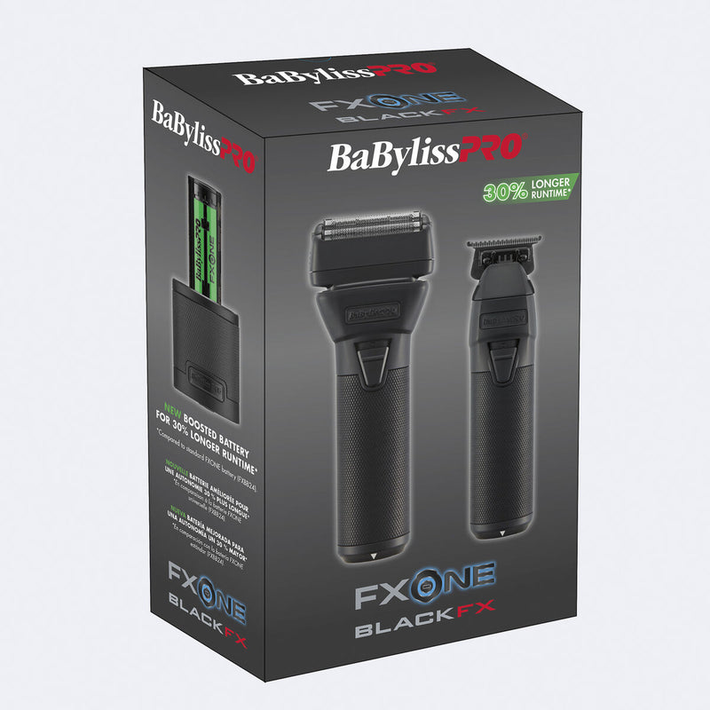 BaBylissPRO FXONE BlackFX Limited Edition Prepack – Shaver & Trimmer | FX1FSTMBPK