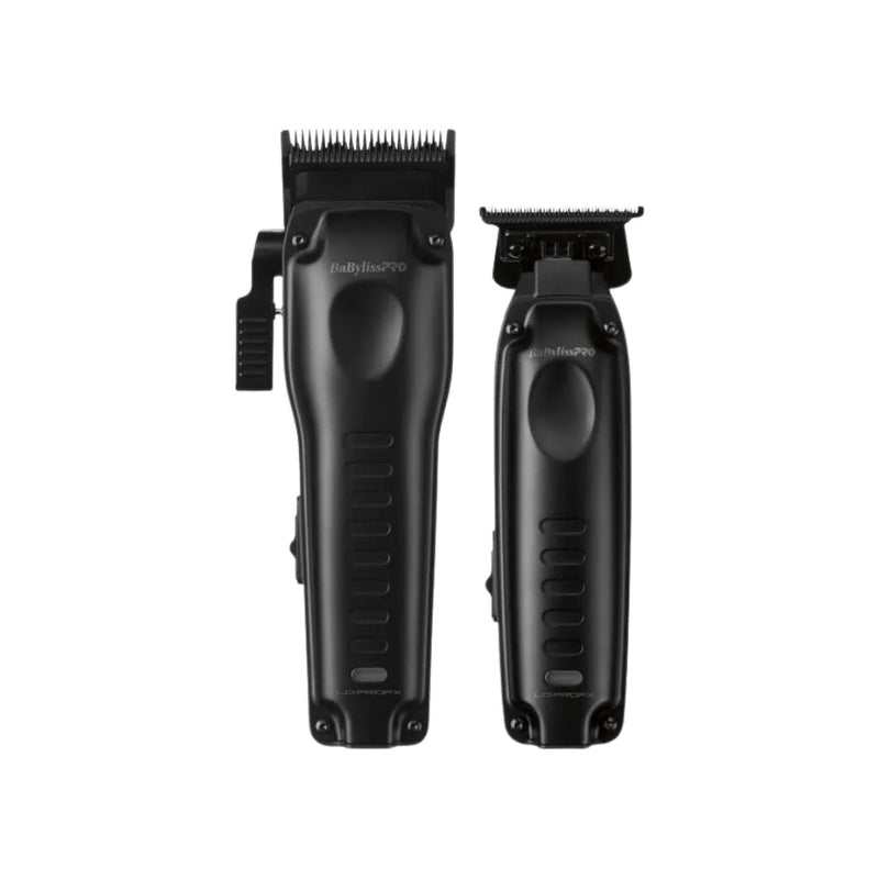 BaBylissPRO LO-PROFX Compact Clipper & Trimmer Set – Matte Black | FX8272PKMB