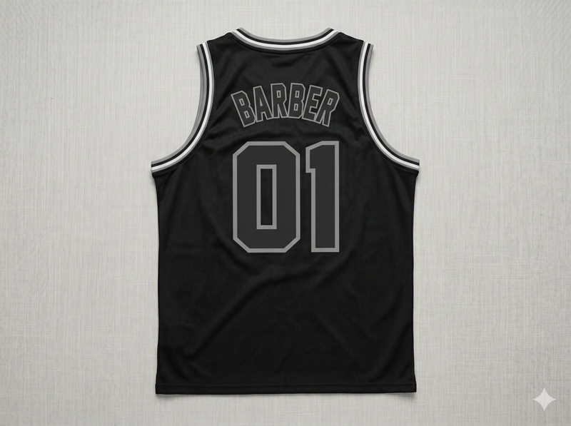 Magnus Barber Basketball Jersey | Breathable Mesh