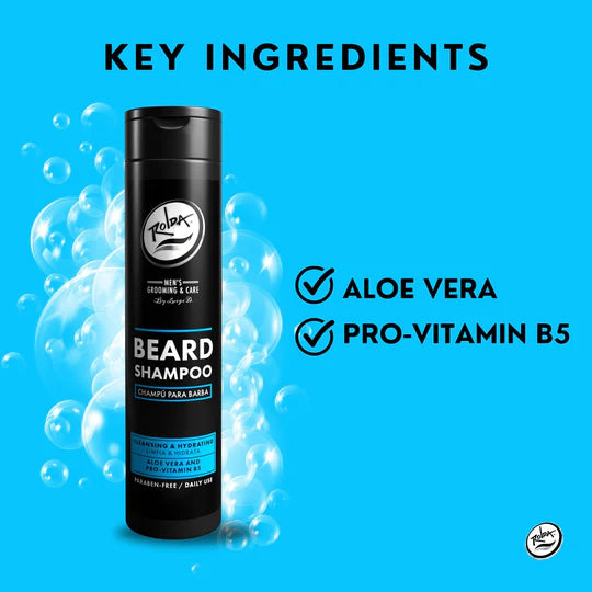 Rolda - Beard Shampoo & Conditioner Clean Care Kit