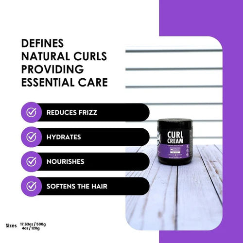 Rolda Curl Cream 17.6oz - Men's Curl Defining Cream