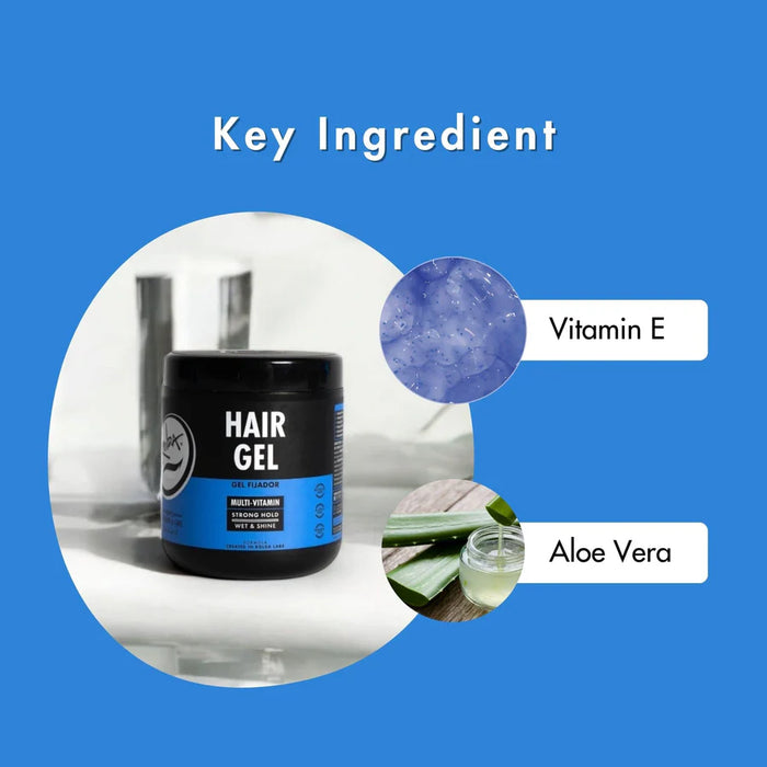 Rolda Multi-Vitamin Styling Gel – Medium Hold, High Shine (17.6 oz)