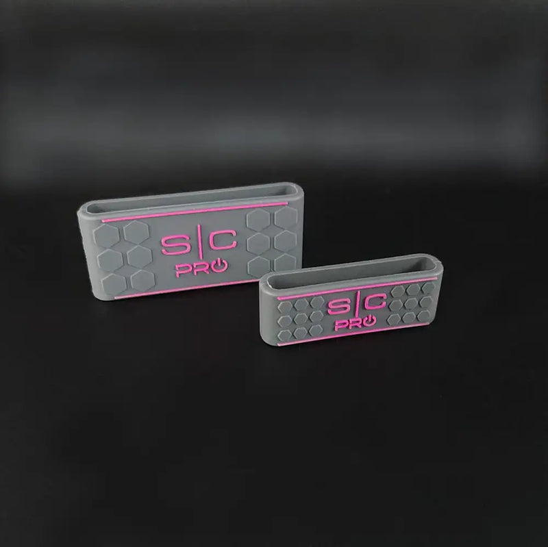 Stylecraft Pro Clipper & Trimmer Grip Bands – Black & Pink