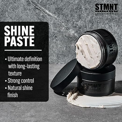 STMNT Shine Paste 3.38oz professional barber styling product