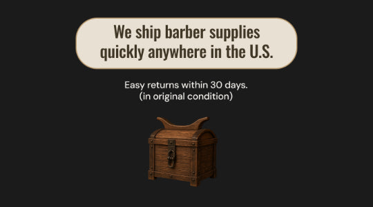 We Ship barber supplies quickly anywhre in the U.S