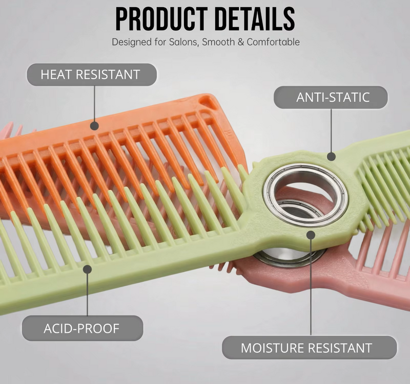 Magnus Spinning Hair Cutting Comb | Barber Fidget Tool