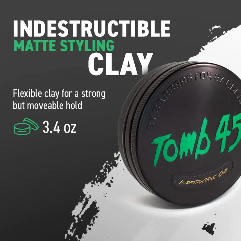Tomb45 Indestructible Clay – High Hold Matte Finish