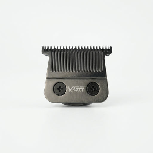 Barber clipper blade with 'VGR' branding on a white background