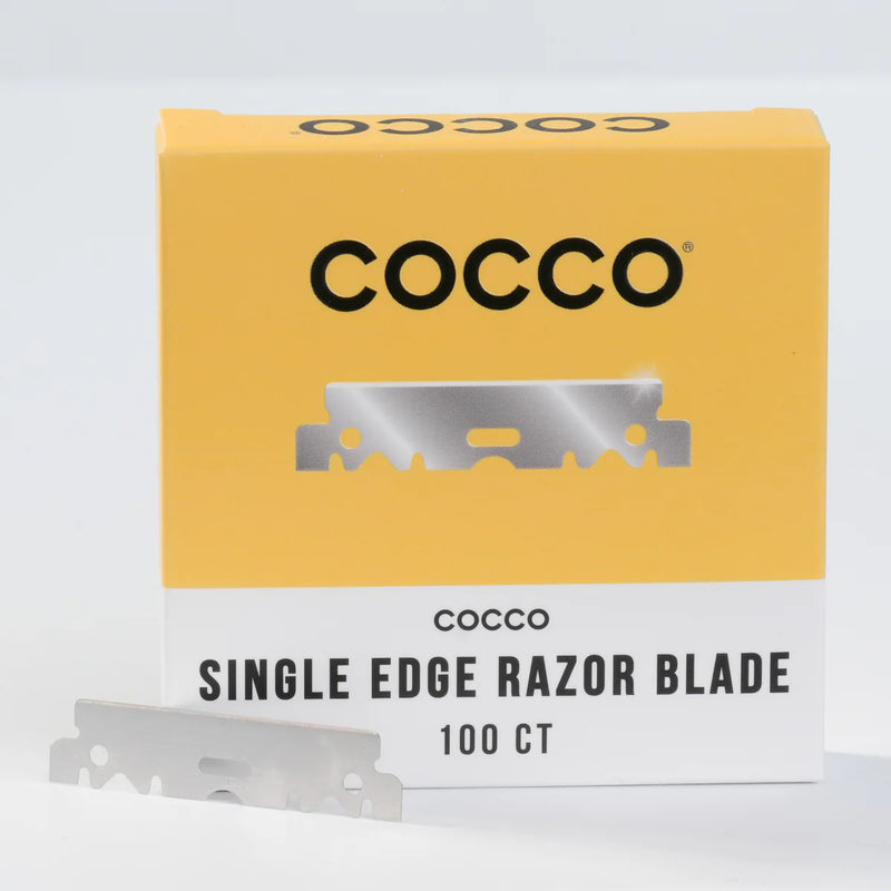 Cocco Single Edge Razor Blades 100 Count