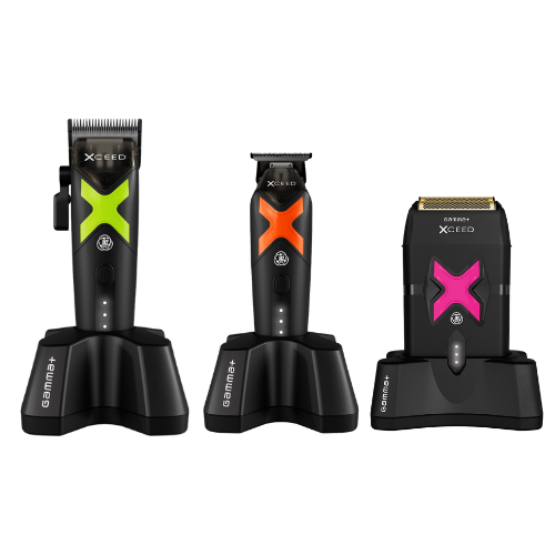 Gamma+ XCeed Ultimate Barbering Bundle — Clipper + Trimmer + Shaver