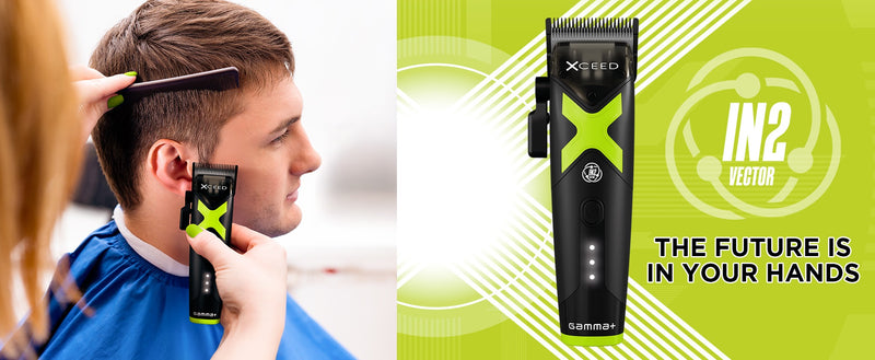 Gamma+ XCeed Professional Clipper with IN2 Vector Motor
