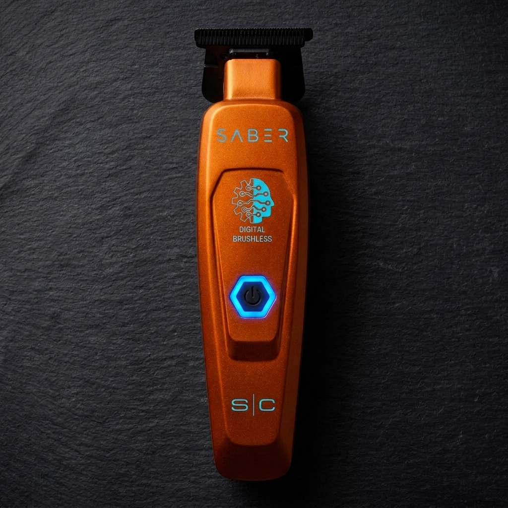 StyleCraft Saber Cordless Trimmer – Limited Edition Orange (SC421O)