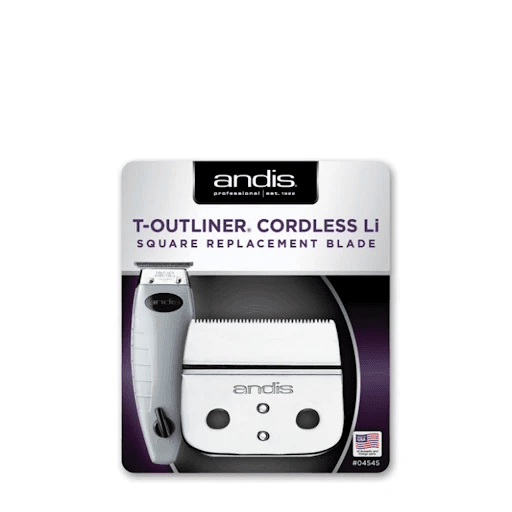 Andis Cordless T-Outliner Carbon Steel Li Square Blade (04545) - Magnus SupplyAndis