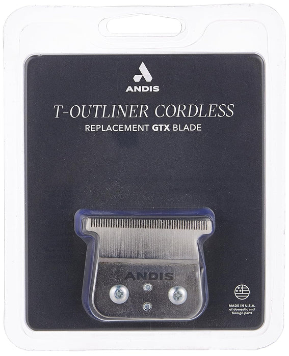 Andis Cordless T - Outliner GTX Blade – Deep Tooth Carbon Steel #04555 - MagnusSupplyAndis